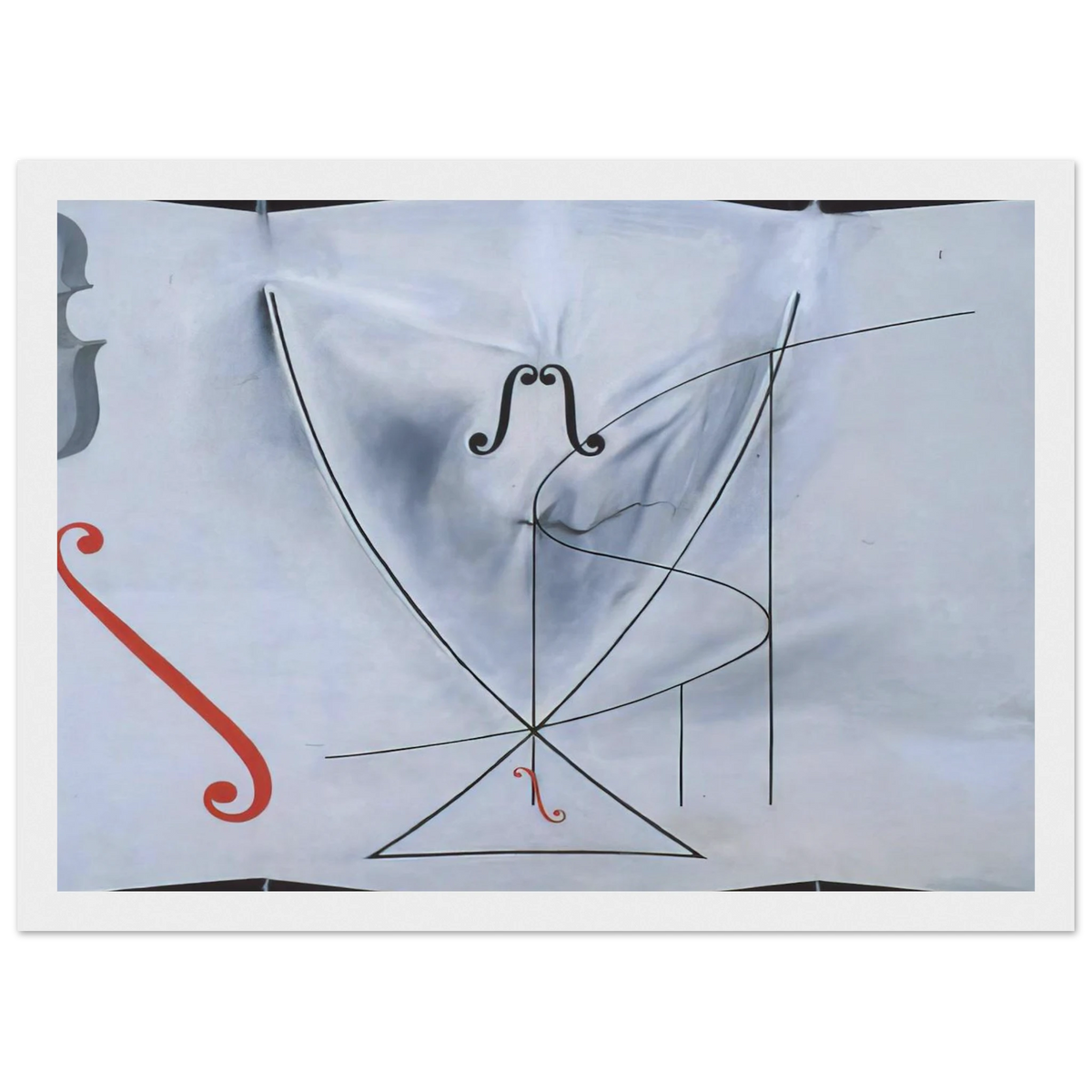THE SWALLOW S TAIL Framed Poster | Salvador Dali Framed Prints Wall Art | Salvador Dali Store