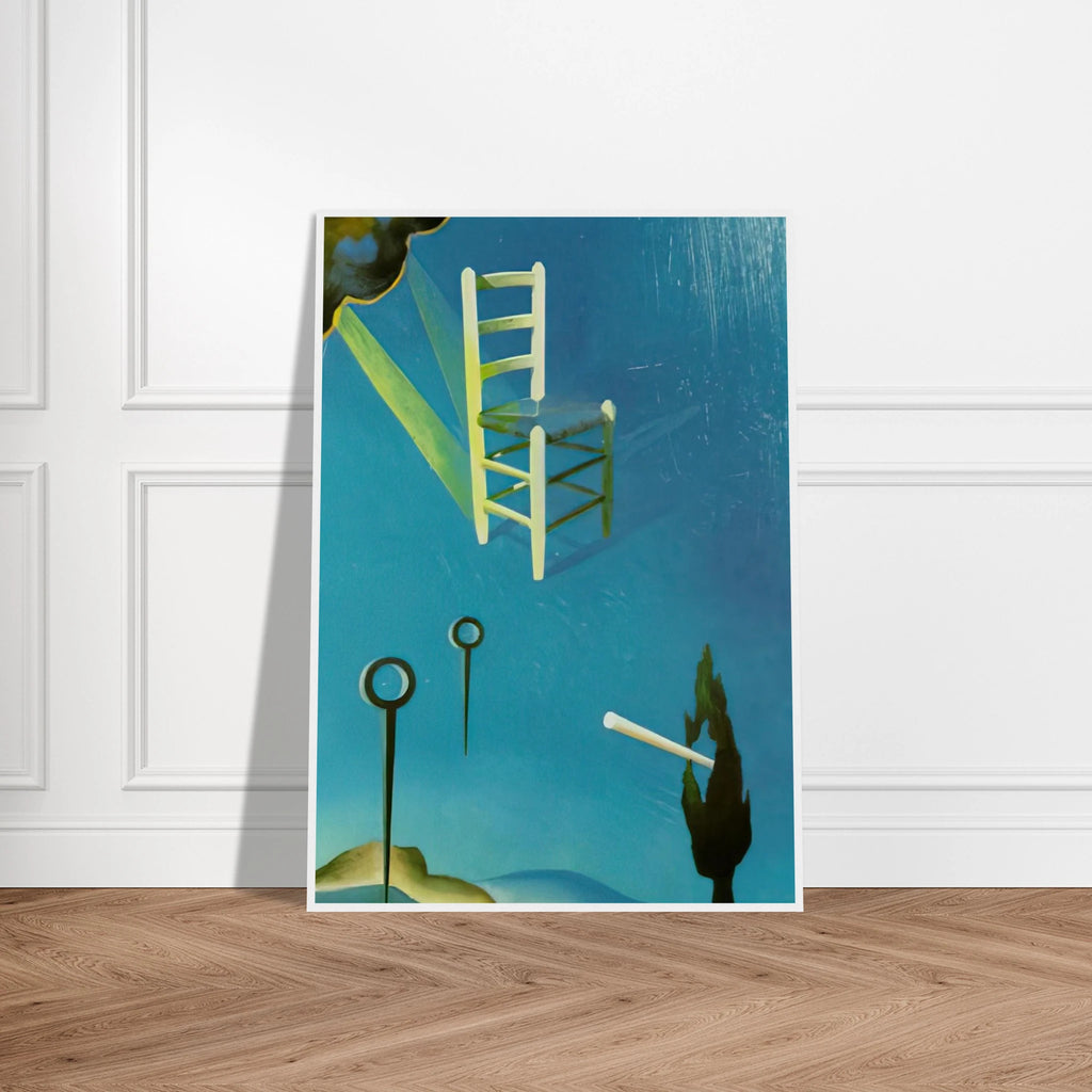 THE CHAIR 1 Framed Poster | Salvador Dali Framed Prints Wall Art | Salvador Dali Store