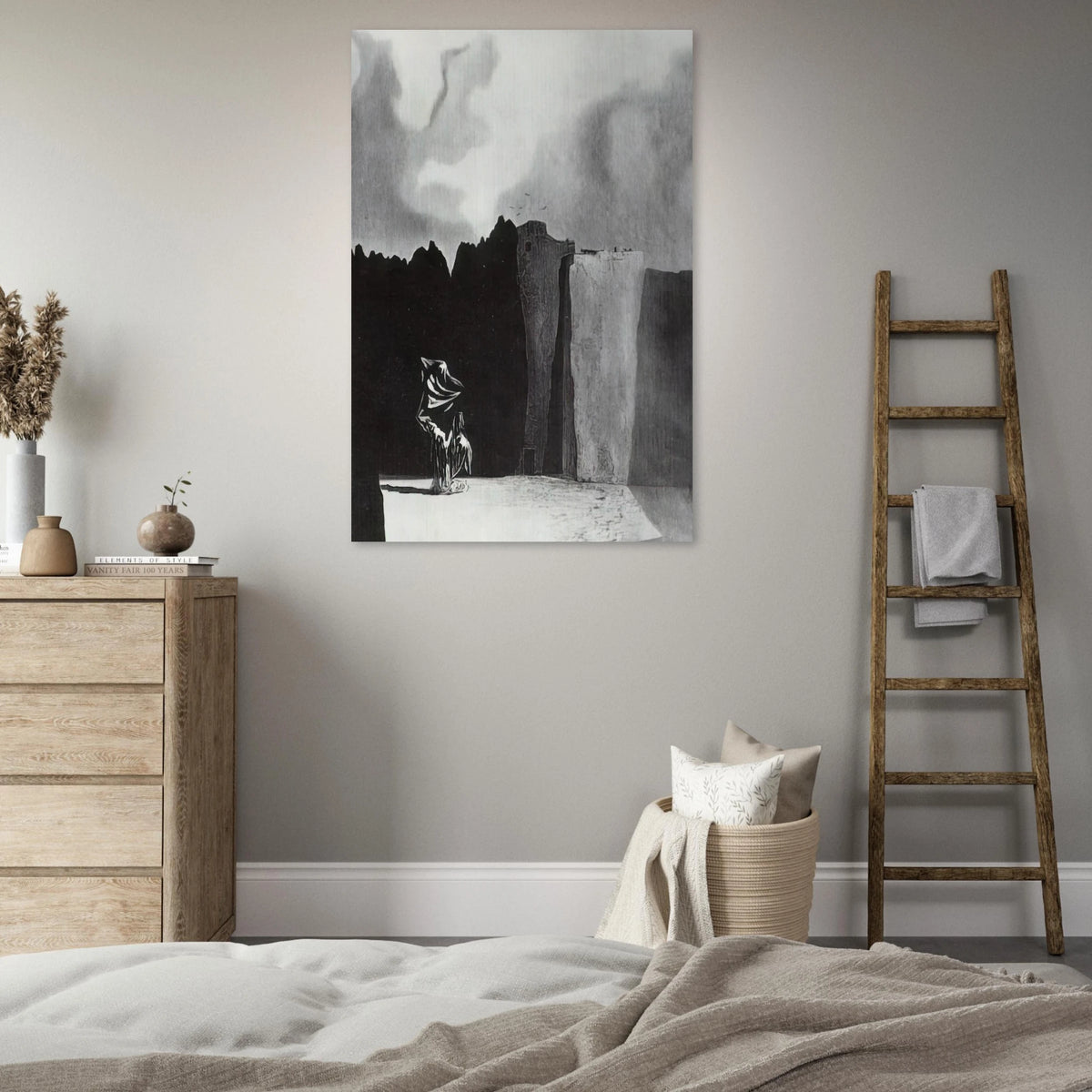 WEST SIDE OF THE ISLE OF THE DEAD Poster | Salvador Dali Poster | Salvador Dali Store