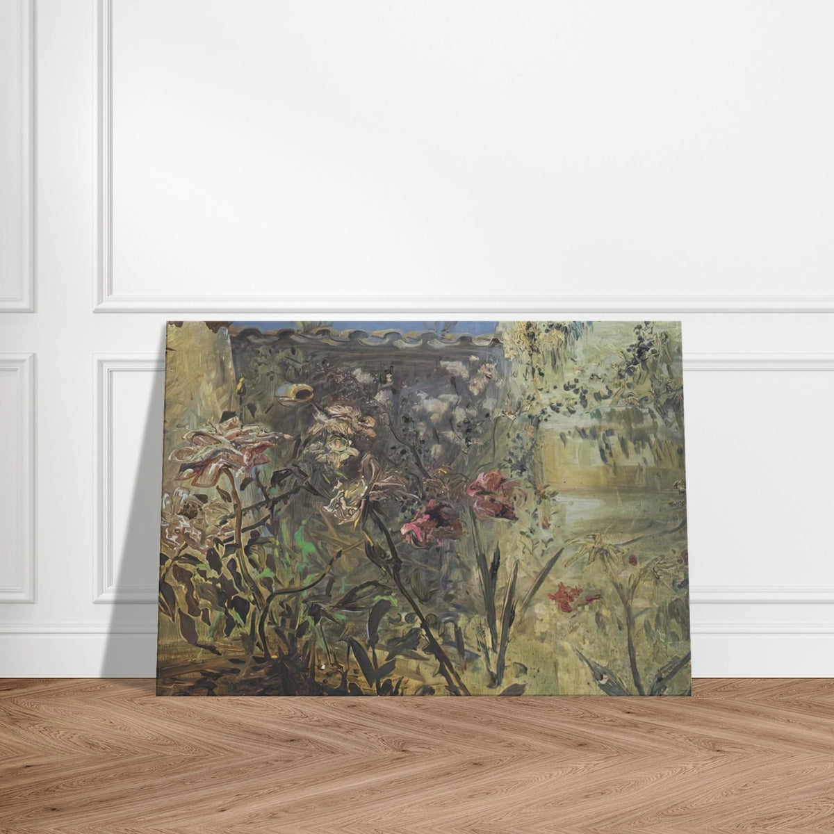 THE PATIO OF PORT LLIGAT Canvas | Salvador Dali Canvas | Salvador Dali Store