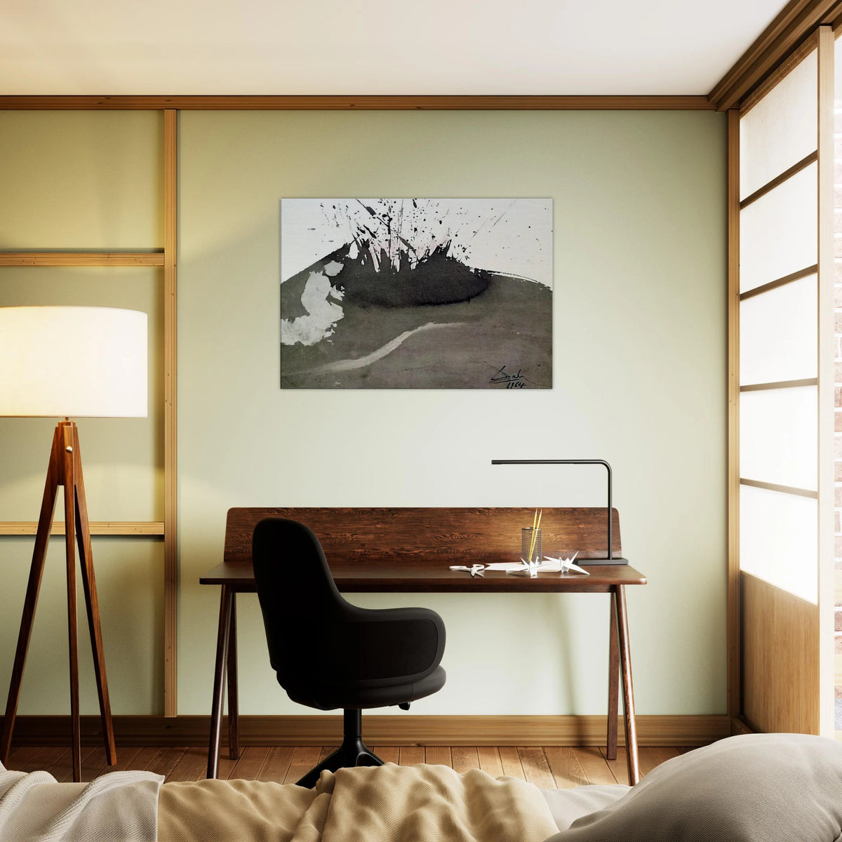 ANGELUS EXCUSSIT FLAMMAMIGNIS DANIEL 3 23 1967 Canvas | Salvador Dali Canvas | Salvador Dali Store