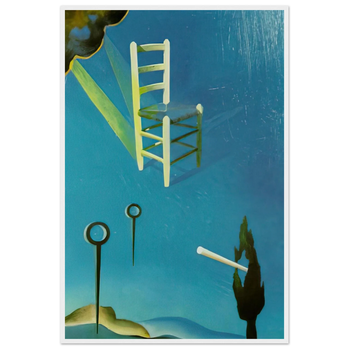THE CHAIR 1 Framed Poster | Salvador Dali Framed Prints Wall Art | Salvador Dali Store