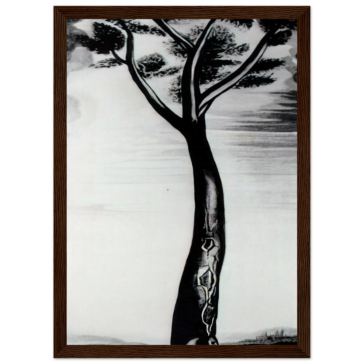 THE TREE Framed Poster | Salvador Dali Framed Prints Wall Art | Salvador Dali Store