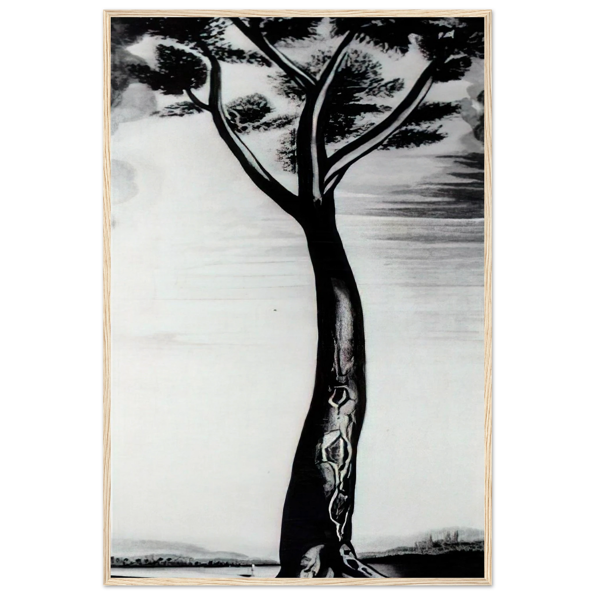 THE TREE Framed Poster | Salvador Dali Framed Prints Wall Art | Salvador Dali Store
