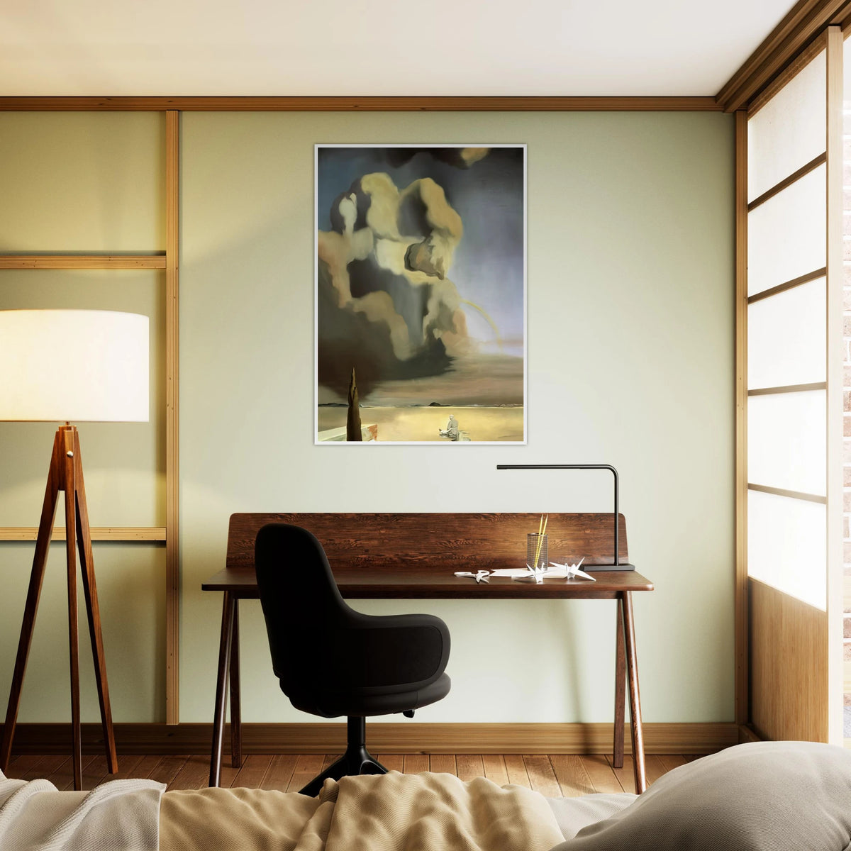 THE SPECTRE AND THE PHANTOM Framed Poster | Salvador Dali Framed Prints Wall Art | Salvador Dali Store