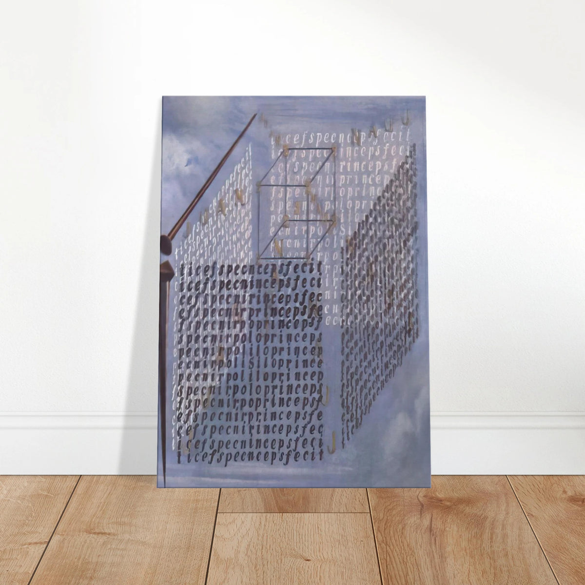 A PROPOS OF THE TREATISE ON CUBIC FORM BY JUAN DE HERRERA Canvas | Salvador Dali Canvas | Salvador Dali Store