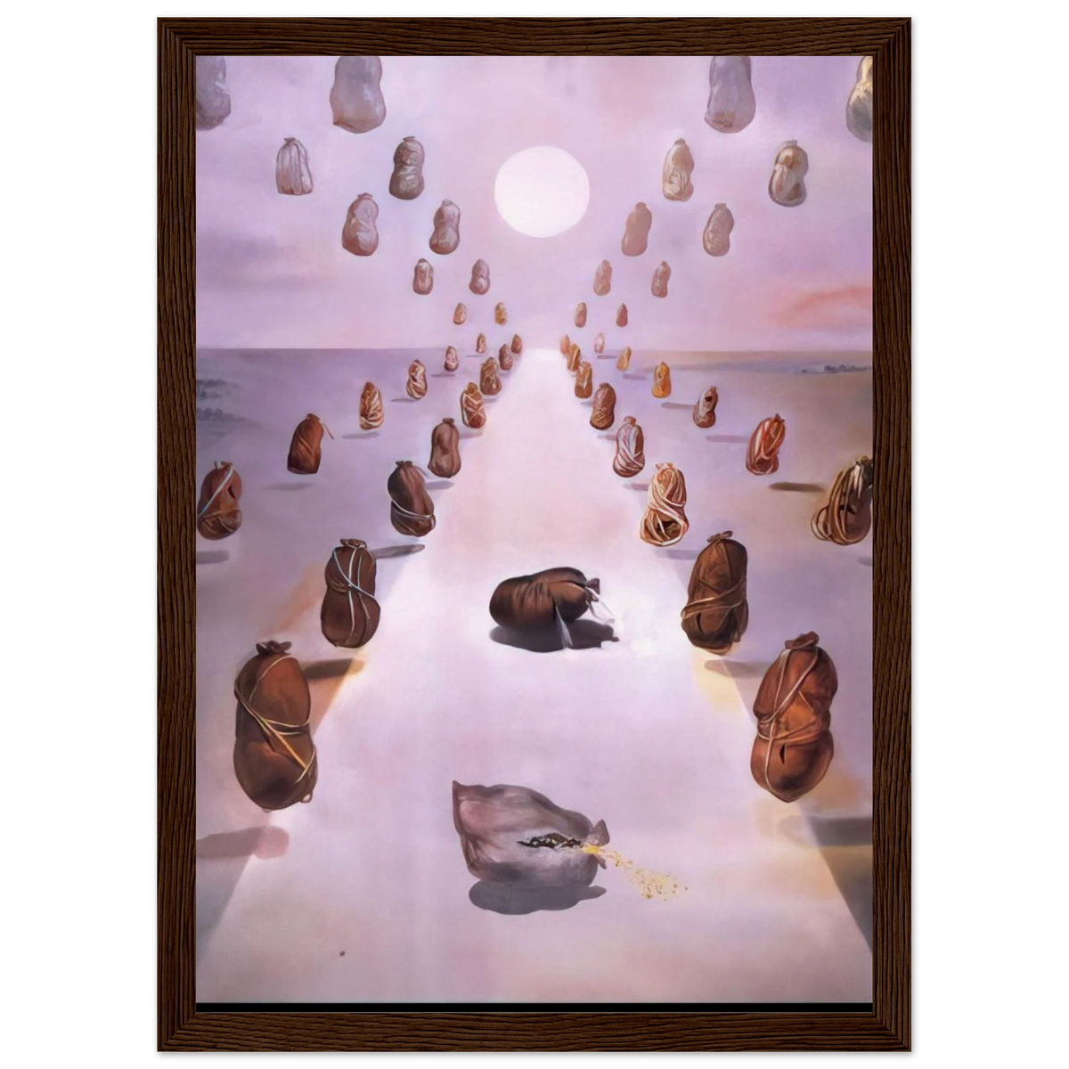 THE PATH OF ENIGMA Framed Poster | Salvador Dali Framed Prints Wall Art | Salvador Dali Store
