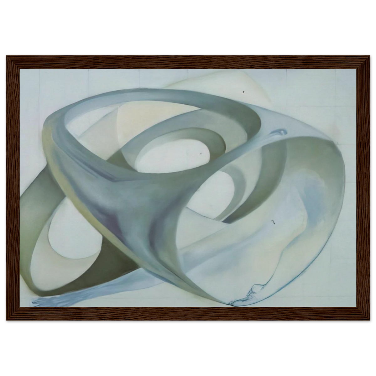 TOPOLOGICAL CONTORTION OF A FEMALE FIGURE Framed Poster | Salvador Dali Framed Prints Wall Art | Salvador Dali Store