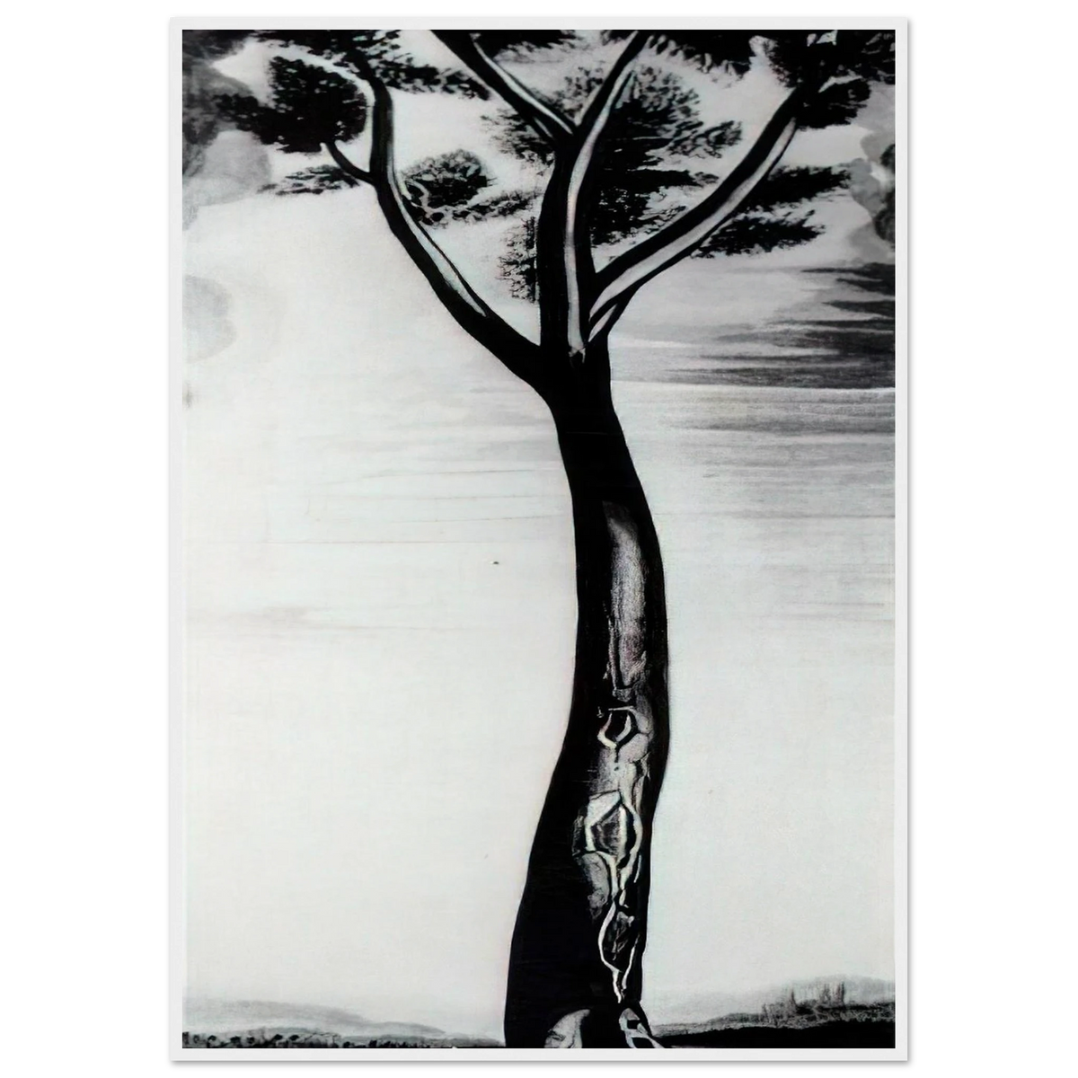 THE TREE Framed Poster | Salvador Dali Framed Prints Wall Art | Salvador Dali Store