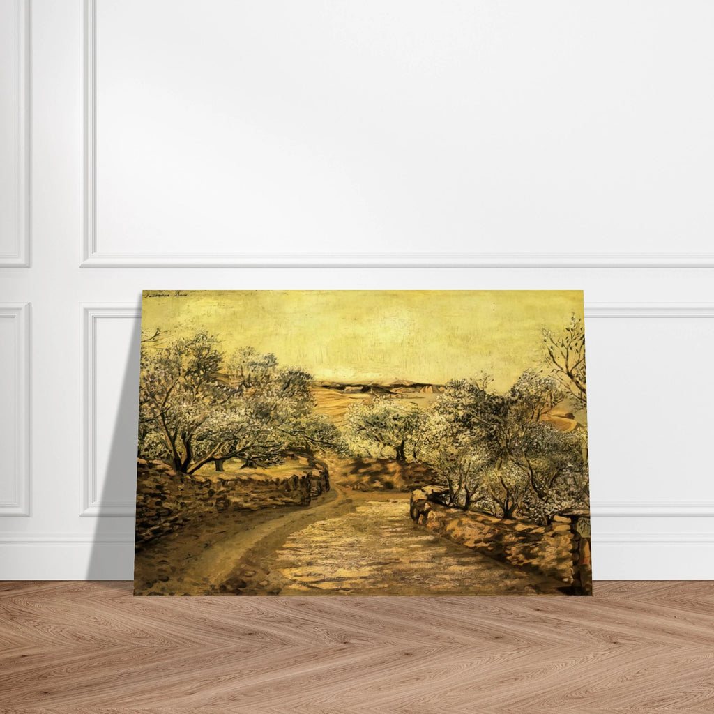 THE LANE TO PORT LLIGAT WITH VIEW OF CAP CREUS Poster | Salvador Dali Poster | Salvador Dali Store