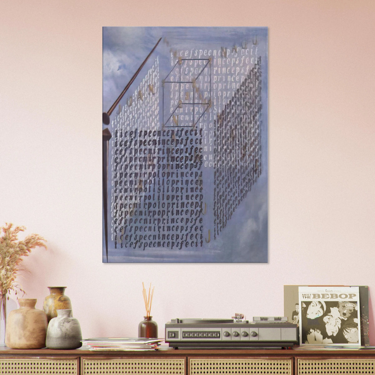 A PROPOS OF THE TREATISE ON CUBIC FORM BY JUAN DE HERRERA Canvas | Salvador Dali Canvas | Salvador Dali Store