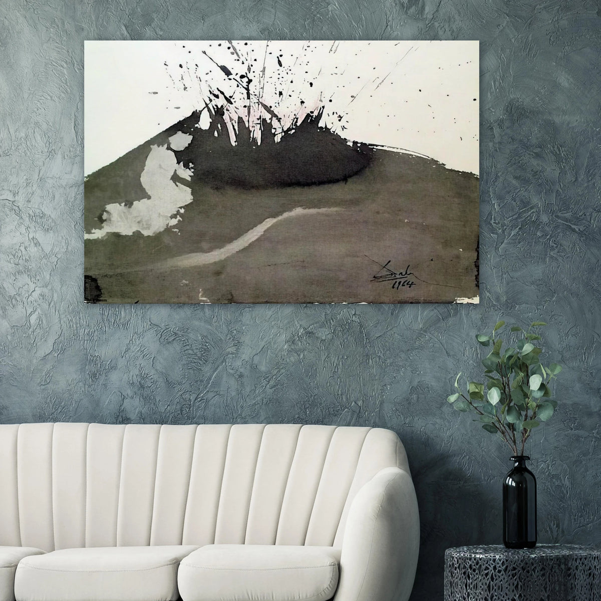 ANGELUS EXCUSSIT FLAMMAMIGNIS DANIEL 3 23 1967 Poster | Salvador Dali Poster | Salvador Dali Store