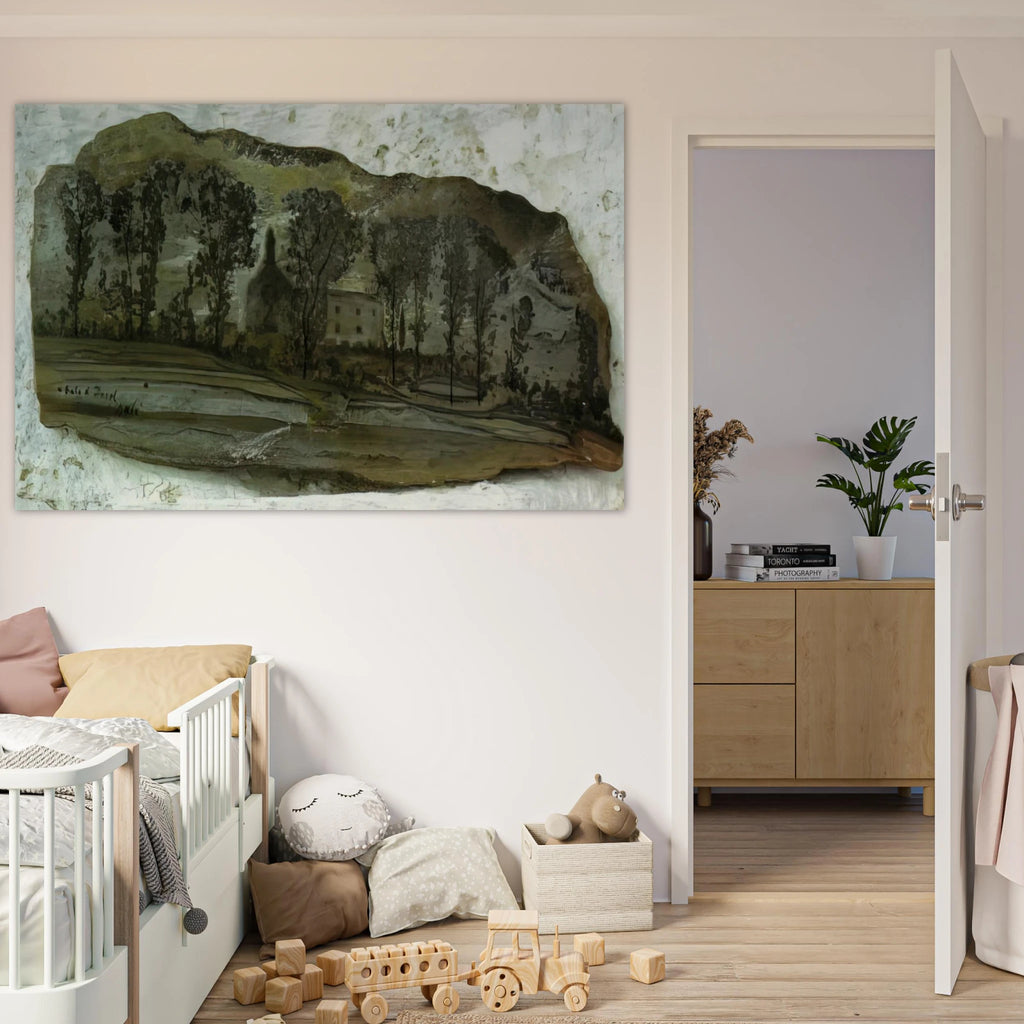 VIEW OF PUBOL Poster | Salvador Dali Poster | Salvador Dali Store