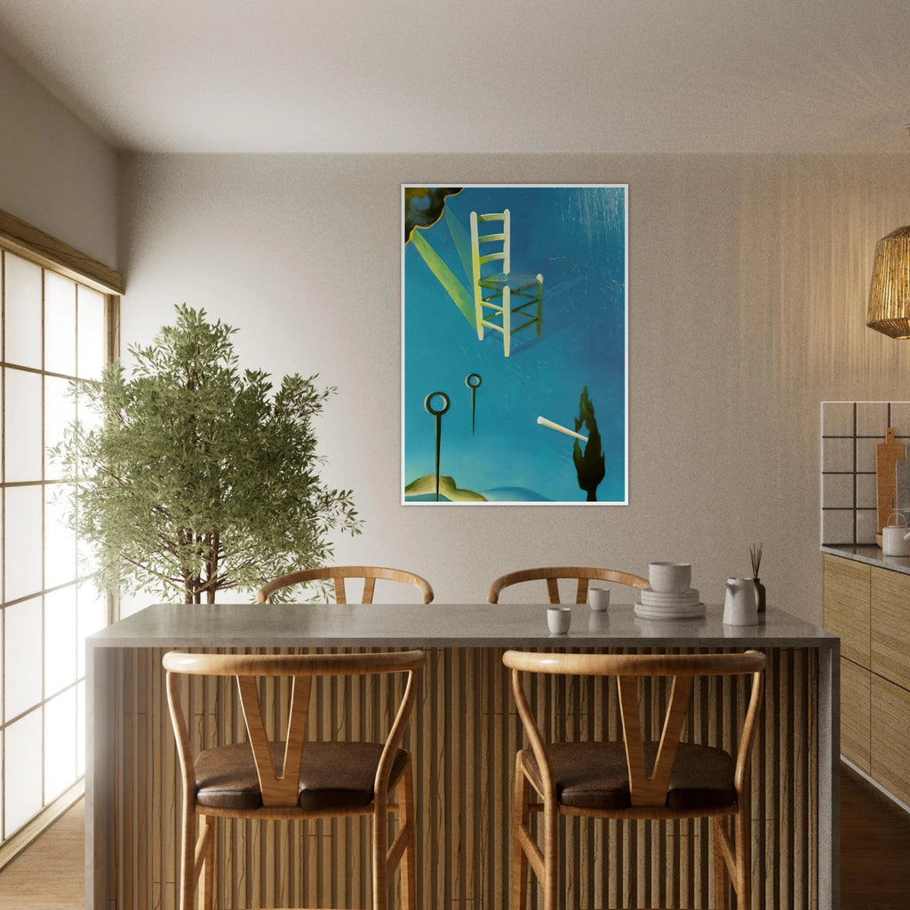 THE CHAIR 1 Framed Poster | Salvador Dali Framed Prints Wall Art | Salvador Dali Store