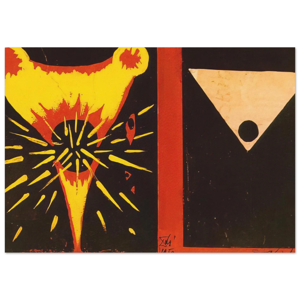 STUDY FOR CHRIST OF ST JOHN OF THE CROSS 1951 Poster | Salvador Dali Poster | Salvador Dali Store