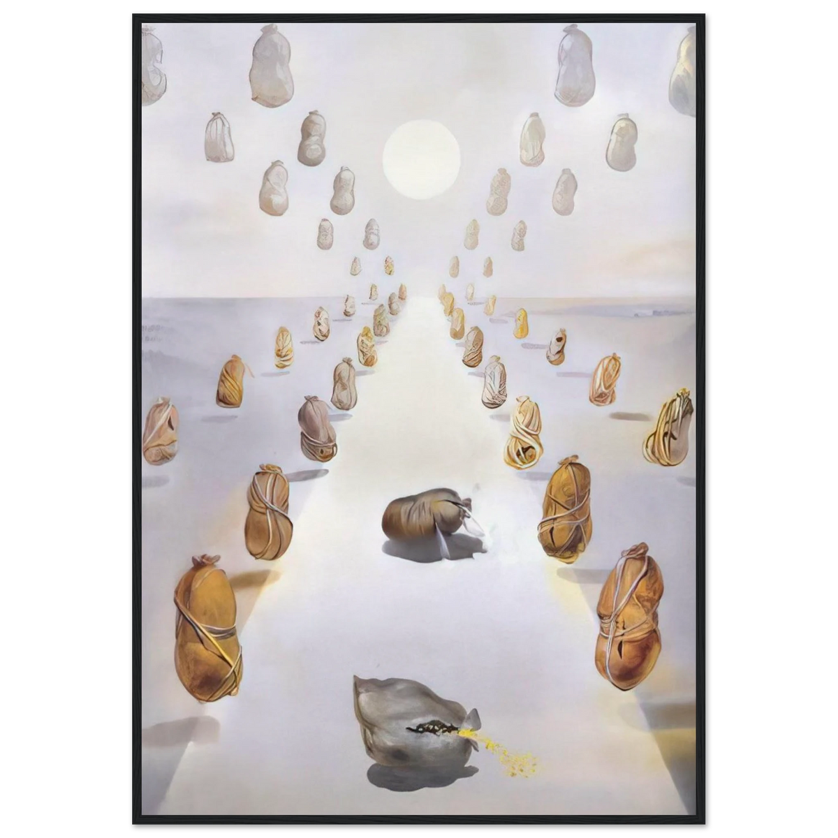 THE PATH OF ENIGMAS SECOND VERSION Framed Poster | Salvador Dali Framed Prints Wall Art | Salvador Dali Store