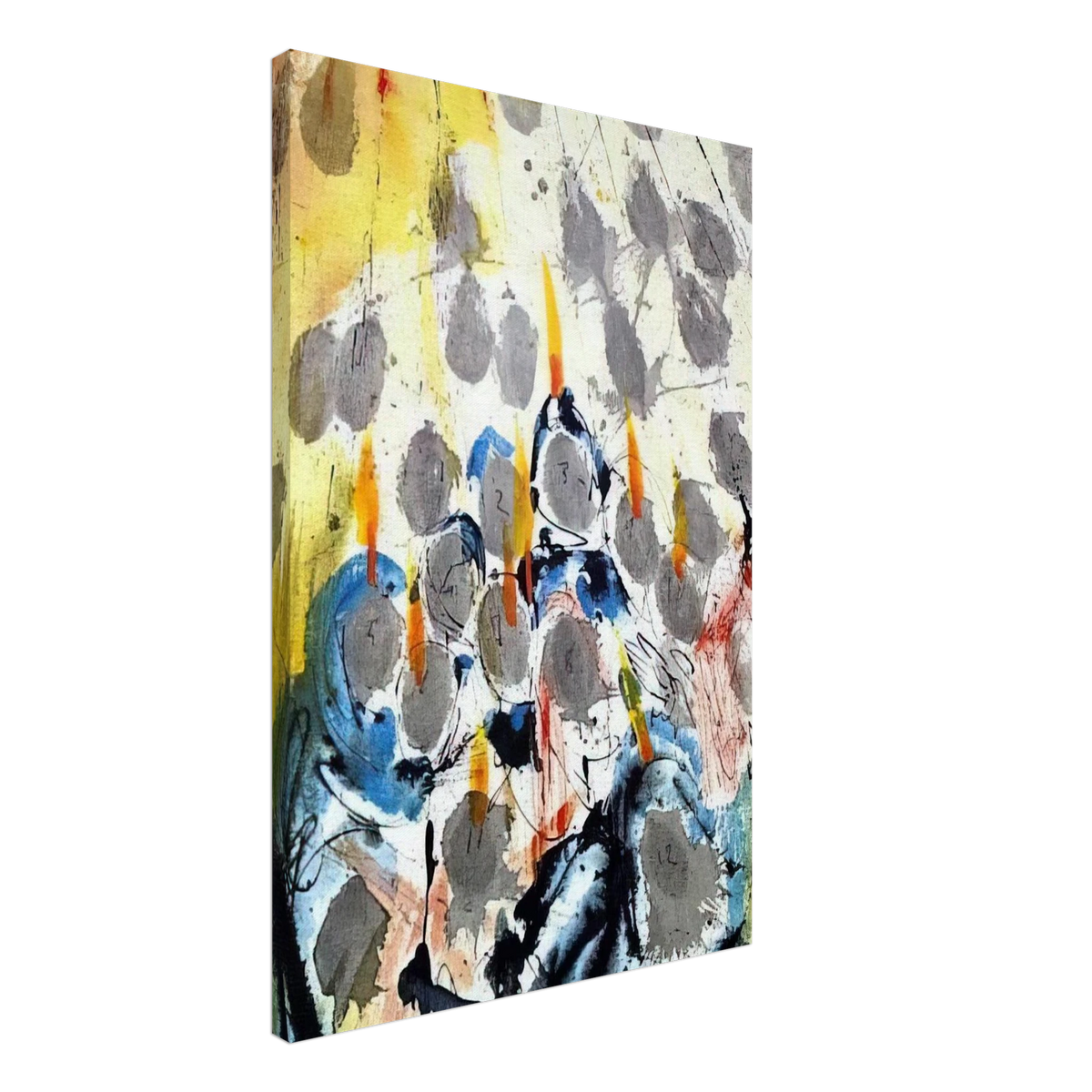 APPARUERUNT ILLIS DISPERTITAE LINGUAE ACTS 1 14 1967 Canvas | Salvador Dali Canvas | Salvador Dali Store