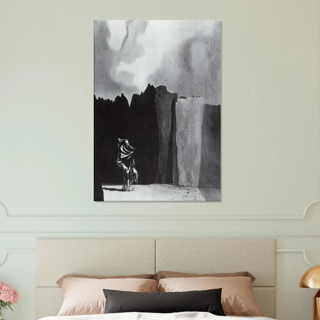 WEST SIDE OF THE ISLE OF THE DEAD Canvas | Salvador Dali Canvas | Salvador Dali Store