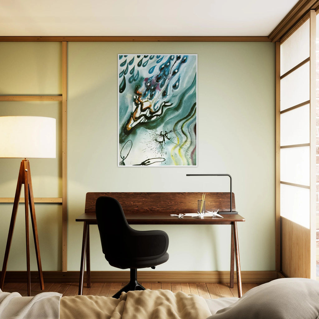 THE POOL OF TEARS Framed Poster | Salvador Dali Framed Prints Wall Art | Salvador Dali Store