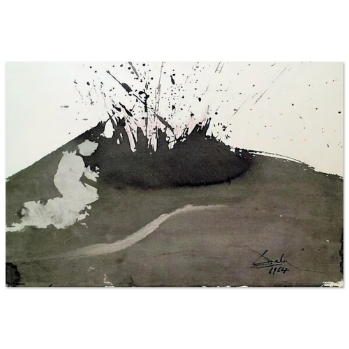 ANGELUS EXCUSSIT FLAMMAMIGNIS DANIEL 3 23 1967 Poster | Salvador Dali Poster | Salvador Dali Store