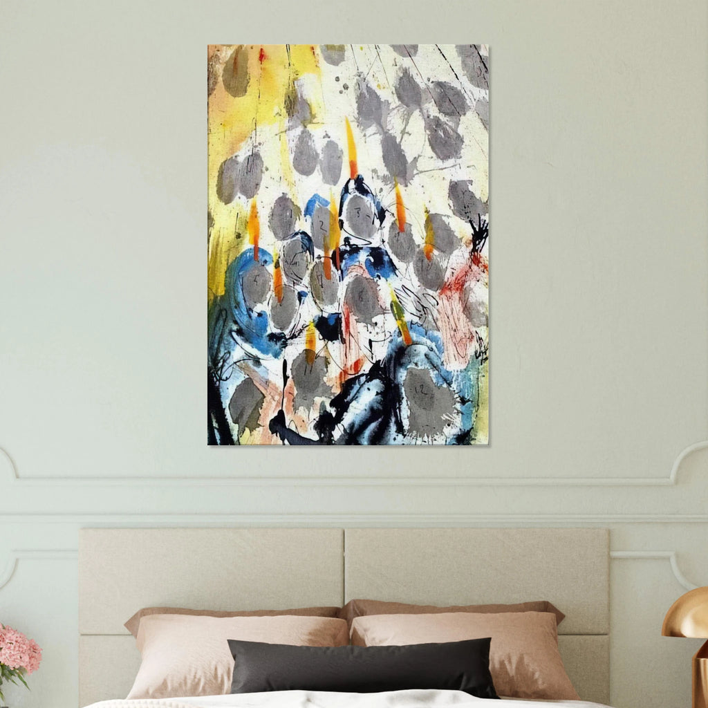 APPARUERUNT ILLIS DISPERTITAE LINGUAE ACTS 1 14 1967 Canvas | Salvador Dali Canvas | Salvador Dali Store