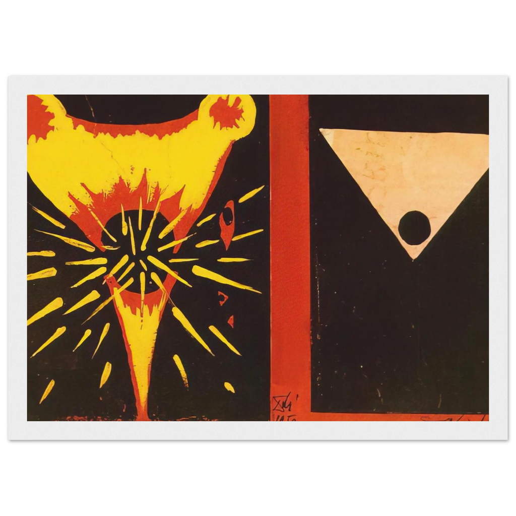 STUDY FOR CHRIST OF ST JOHN OF THE CROSS 1951 Framed Poster | Salvador Dali Framed Prints Wall Art | Salvador Dali Store