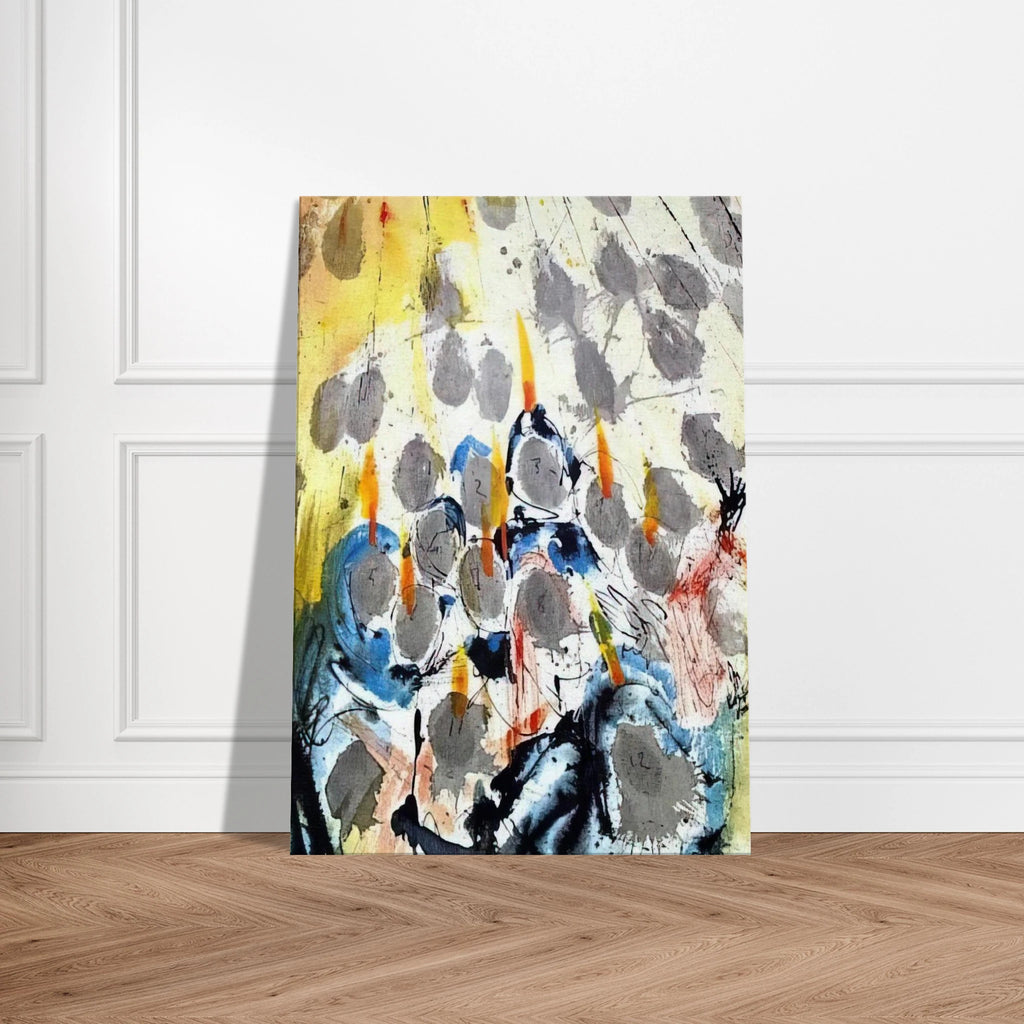 APPARUERUNT ILLIS DISPERTITAE LINGUAE ACTS 1 14 1967 Canvas | Salvador Dali Canvas | Salvador Dali Store