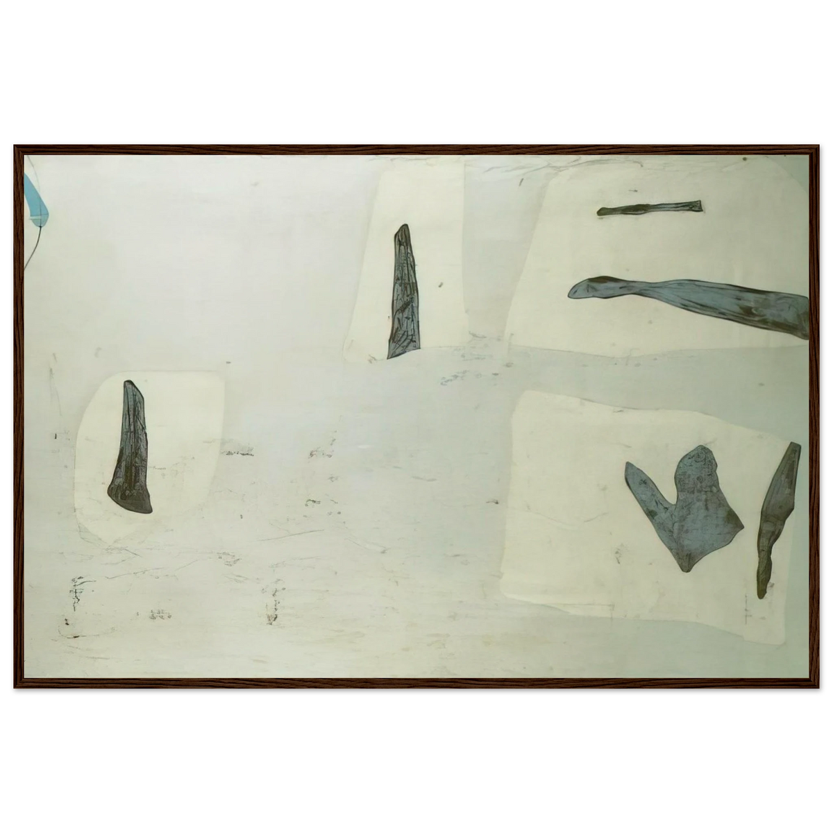 ABSTRACT COMPOSITION Framed Poster | Salvador Dali Framed Prints Wall Art | Salvador Dali Store