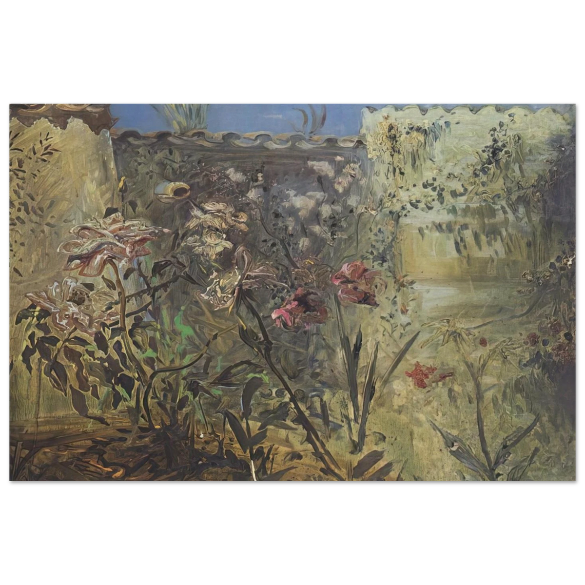 THE PATIO OF PORT LLIGAT Poster | Salvador Dali Poster | Salvador Dali Store