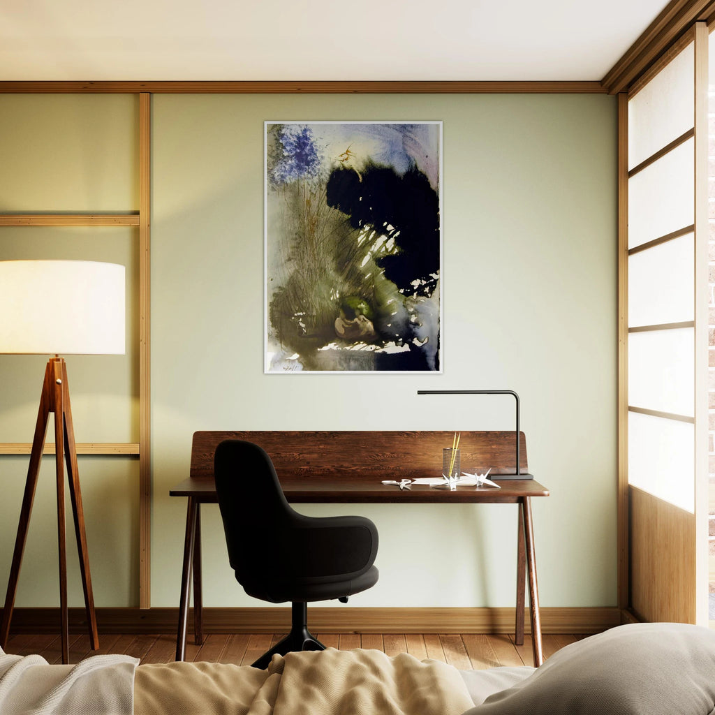 VIR ET MULIER IN PARADISO VOLUPTATIS 1967 Framed Poster | Salvador Dali Framed Prints Wall Art | Salvador Dali Store
