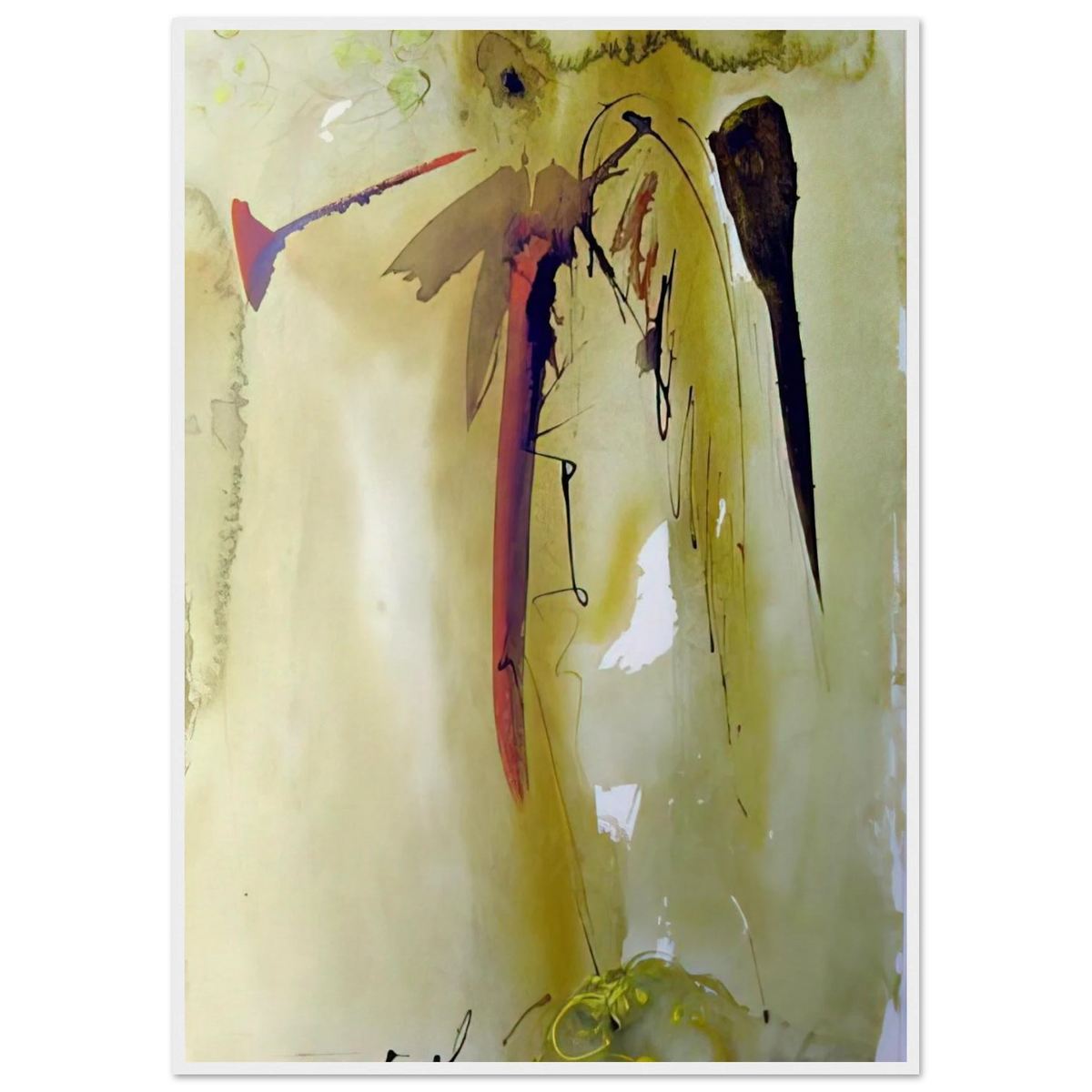 VOX CLAMANTIS 1967 Framed Poster | Salvador Dali Framed Prints Wall Art | Salvador Dali Store