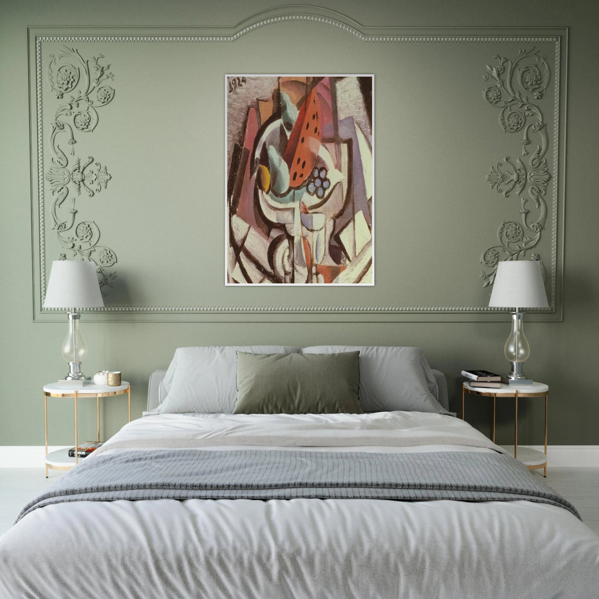 STILL LIFE WATERMELON Framed Poster | Salvador Dali Framed Prints Wall Art | Salvador Dali Store