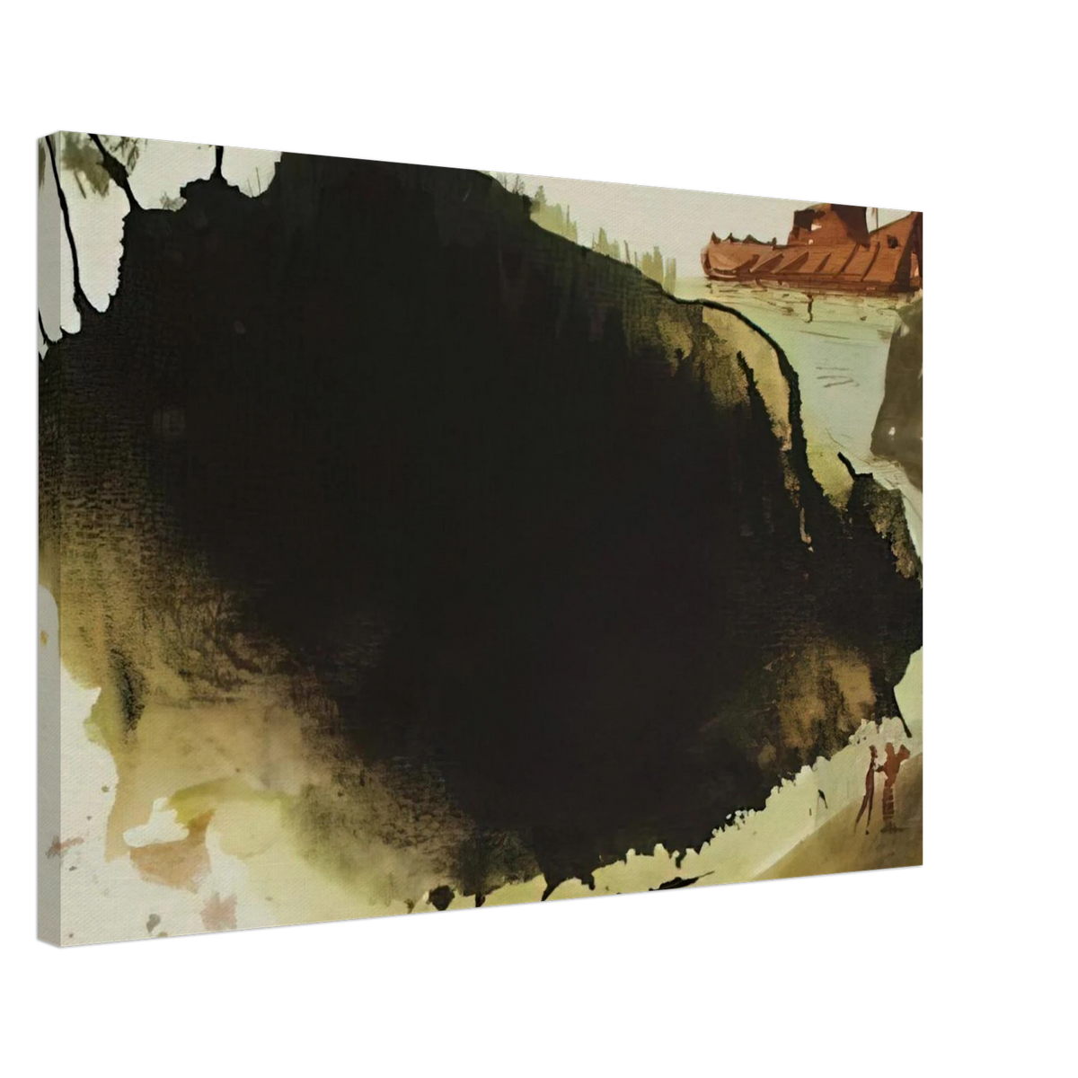 AQUAE DILUVII SUPER TERRAM GENESIS 6 17 1967 Canvas | Salvador Dali Canvas | Salvador Dali Store