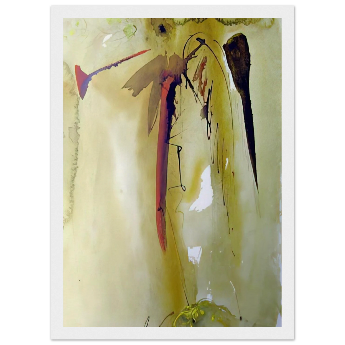 VOX CLAMANTIS 1967 Framed Poster | Salvador Dali Framed Prints Wall Art | Salvador Dali Store