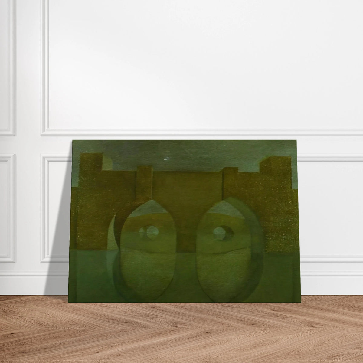 UNTITLED BRIDGE WITH REFLECTIONS SKETCH FOR A DUAL IMAGE PICTURE UNFINISHED Canvas | Salvador Dali Canvas | Salvador Dali Store