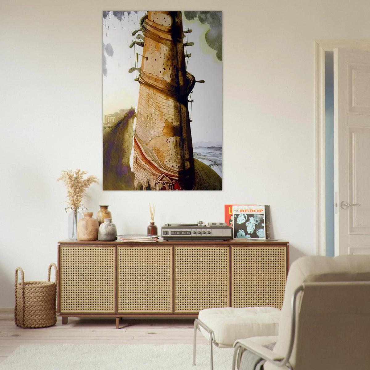 TURRIS BABEL 1967 Poster | Salvador Dali Poster | Salvador Dali Store
