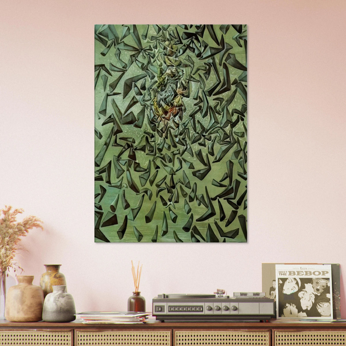 ASCENSIONIST SAINT CECILIA Canvas | Salvador Dali Canvas | Salvador Dali Store