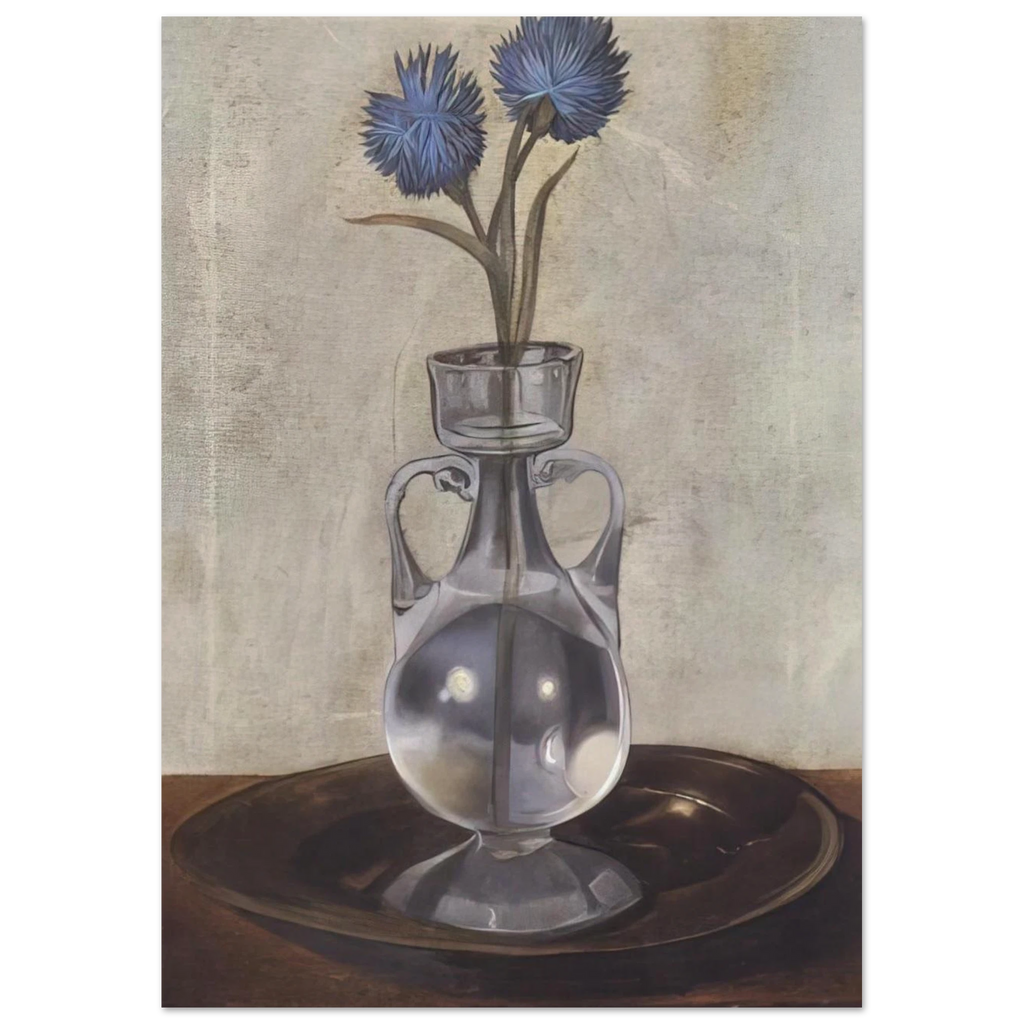 THE VASE OF CORNFLOWERS Poster | Salvador Dali Poster | Salvador Dali Store