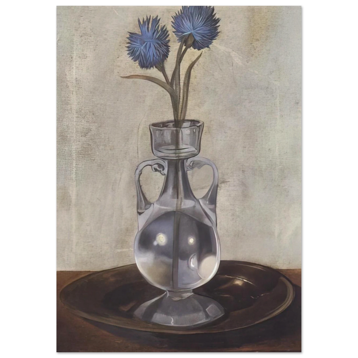 THE VASE OF CORNFLOWERS Poster | Salvador Dali Poster | Salvador Dali Store