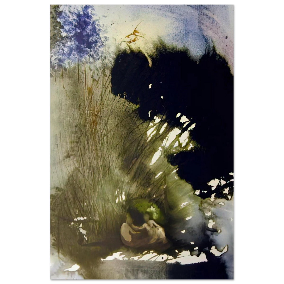VIR ET MULIER IN PARADISO VOLUPTATIS 1967 Poster | Salvador Dali Poster | Salvador Dali Store