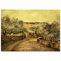 THE LANE TO PORT LLIGAT WITH VIEW OF CAP CREUS Poster | Salvador Dali Poster | Salvador Dali Store