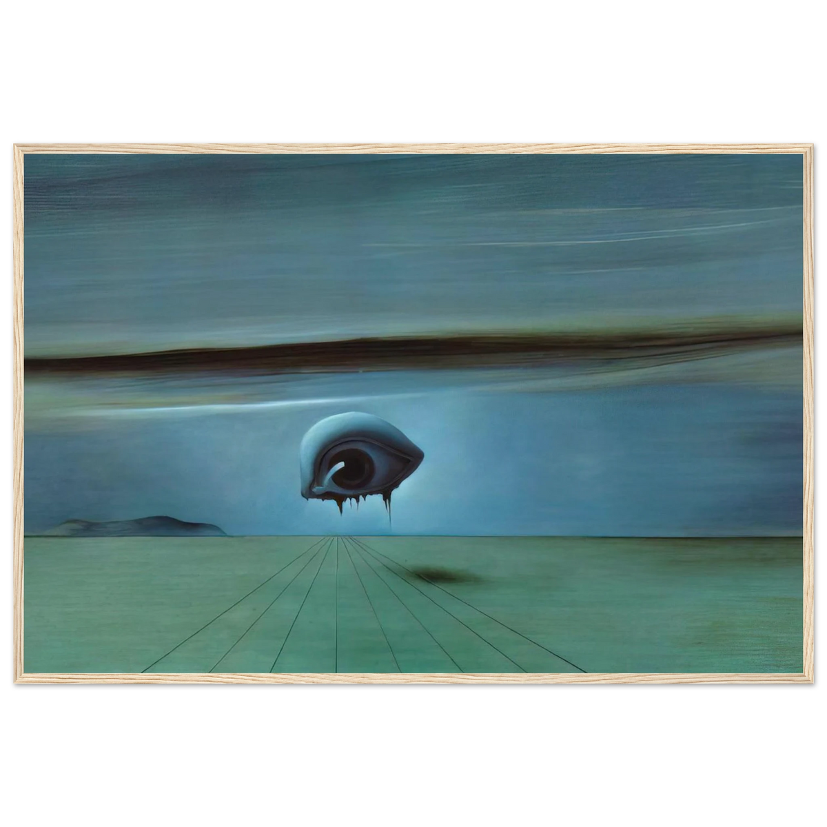 THE EYE Framed Poster | Salvador Dali Framed Prints Wall Art | Salvador Dali Store