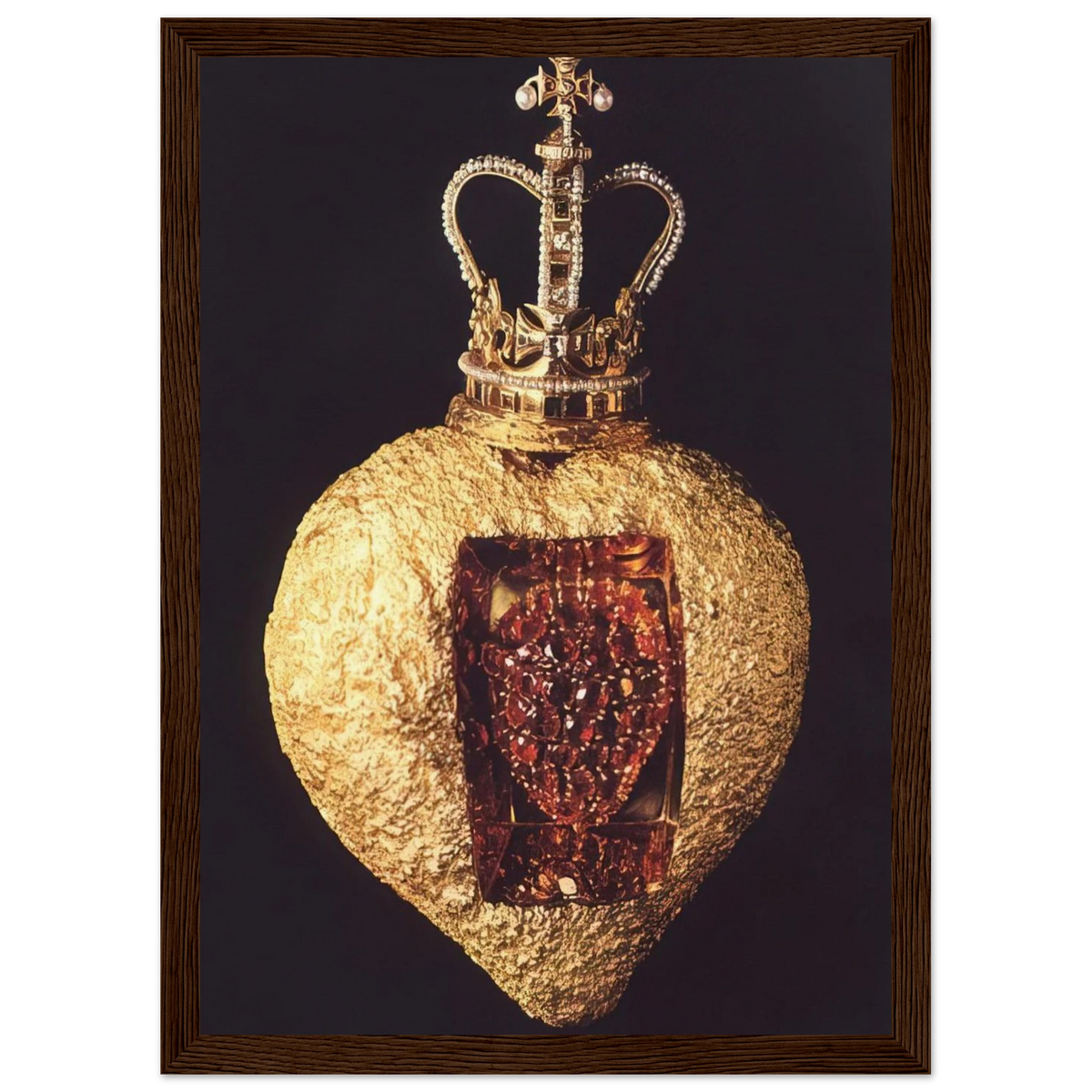 THE ROYAL HEART Framed Poster | Salvador Dali Framed Prints Wall Art | Salvador Dali Store