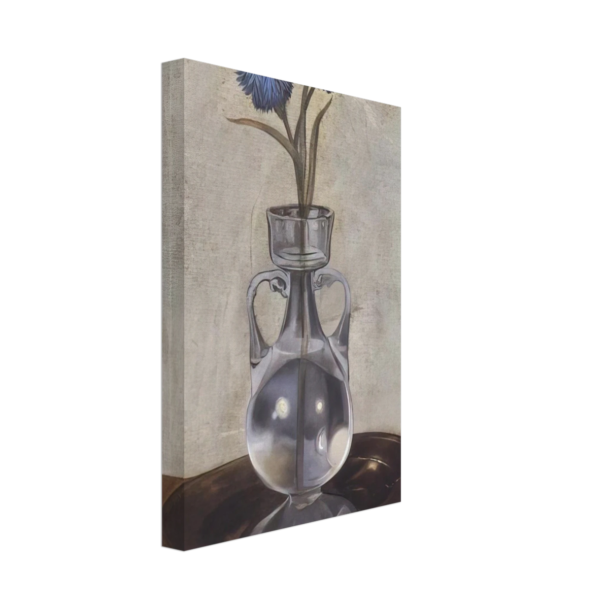 THE VASE OF CORNFLOWERS Canvas | Salvador Dali Canvas | Salvador Dali Store