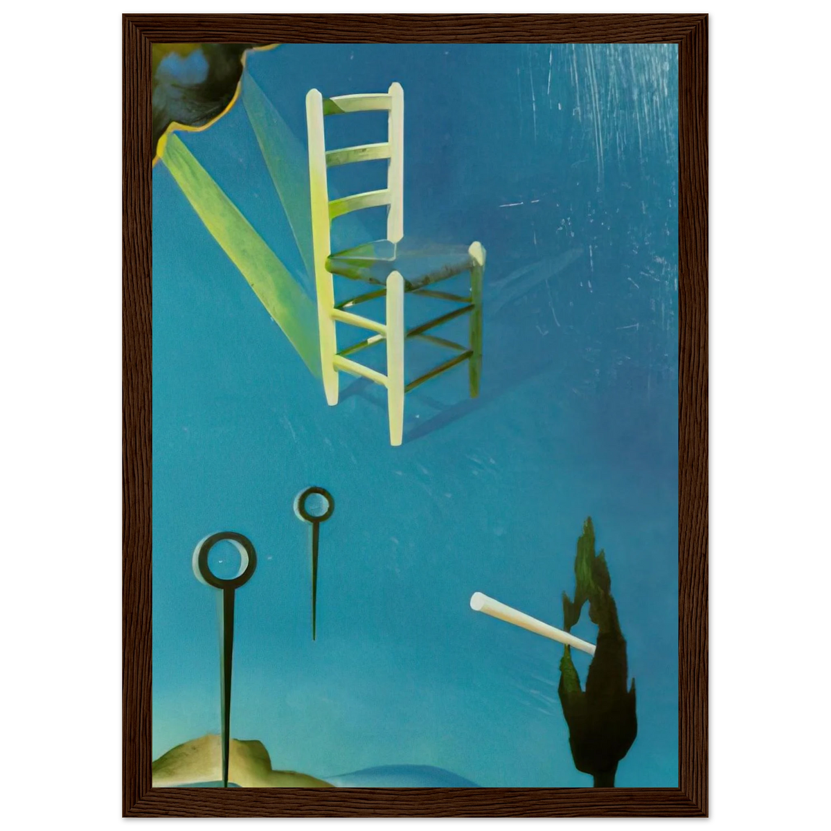 THE CHAIR 1 Framed Poster | Salvador Dali Framed Prints Wall Art | Salvador Dali Store