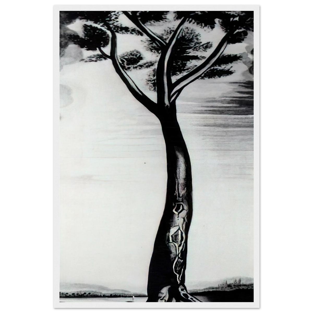 THE TREE Framed Poster | Salvador Dali Framed Prints Wall Art | Salvador Dali Store