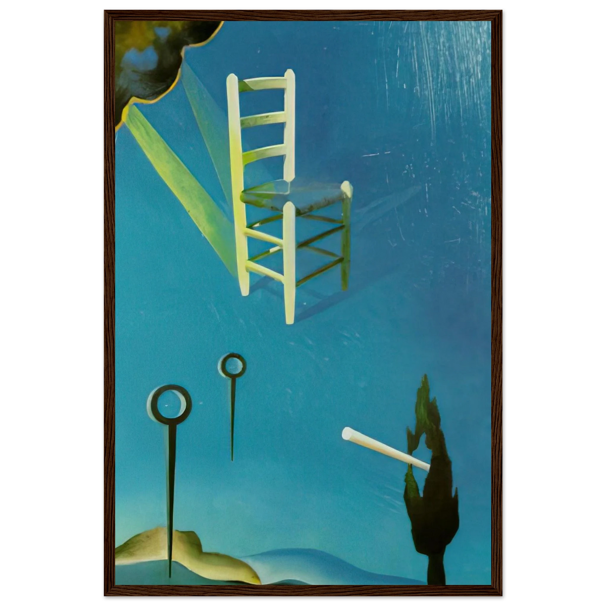 THE CHAIR 1 Framed Poster | Salvador Dali Framed Prints Wall Art | Salvador Dali Store