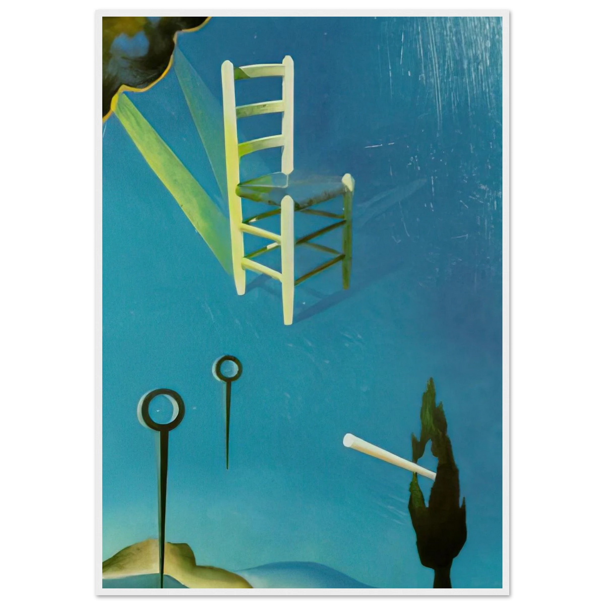 THE CHAIR 1 Framed Poster | Salvador Dali Framed Prints Wall Art | Salvador Dali Store