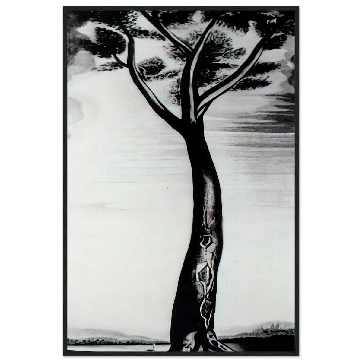 THE TREE Framed Poster | Salvador Dali Framed Prints Wall Art | Salvador Dali Store