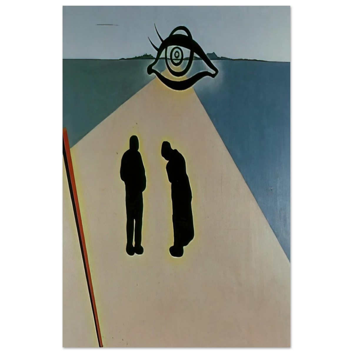 THE EYE OF THE ANGELUS Poster | Salvador Dali Poster | Salvador Dali Store